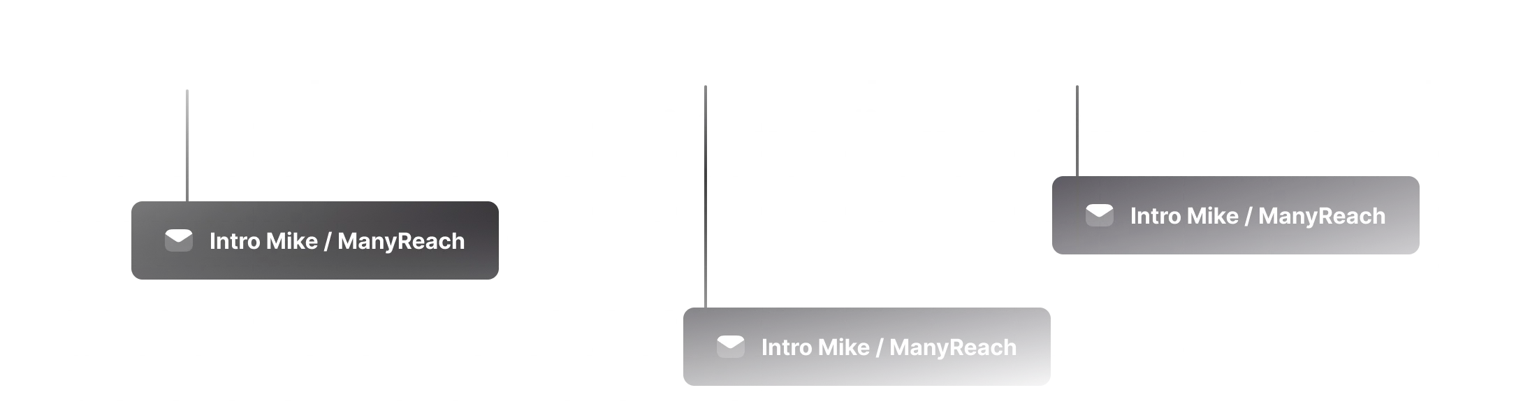 A black and white photo of a bar graph.
