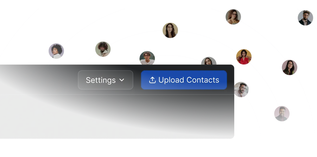 A computer screen with a bunch of people on it.