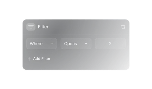 A screen shot of the filter menu.