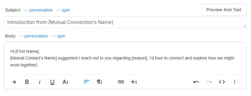 How to start an email