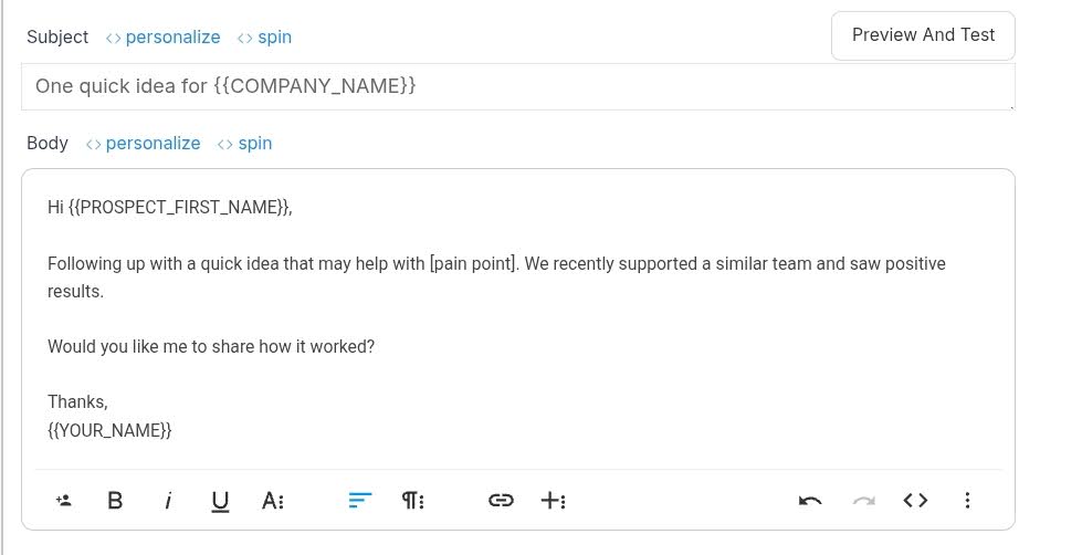how to follow up on email