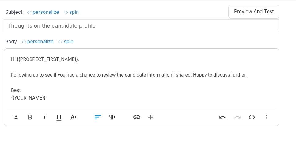 how to follow up on email