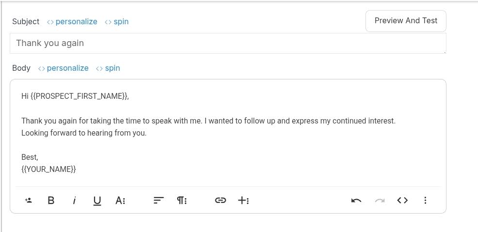 how to follow up on email