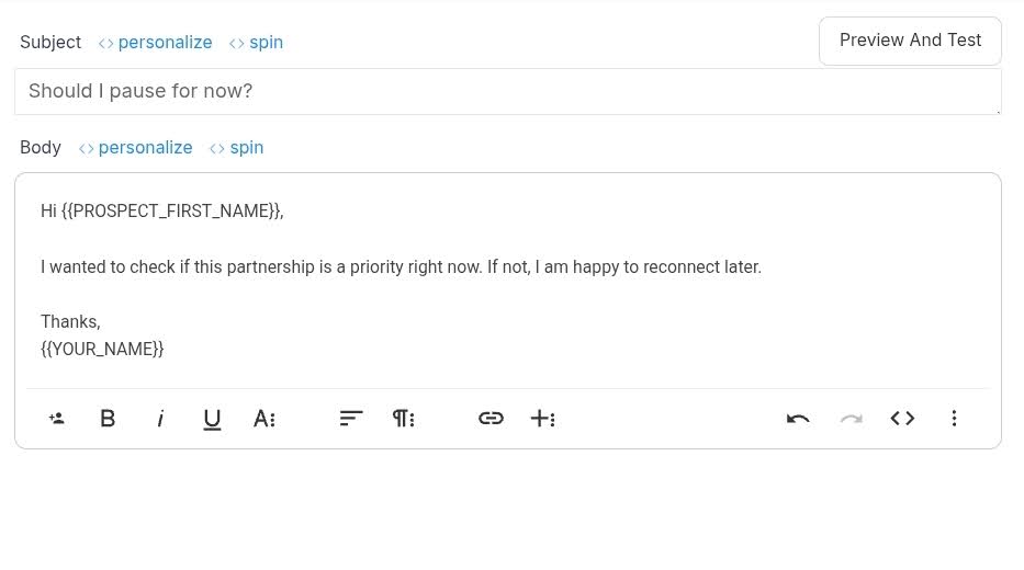 how to follow up on email