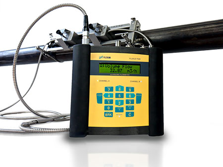 Flexim Fluxus F608 ATEX Ultrasonic Clamp-On Flow Meter