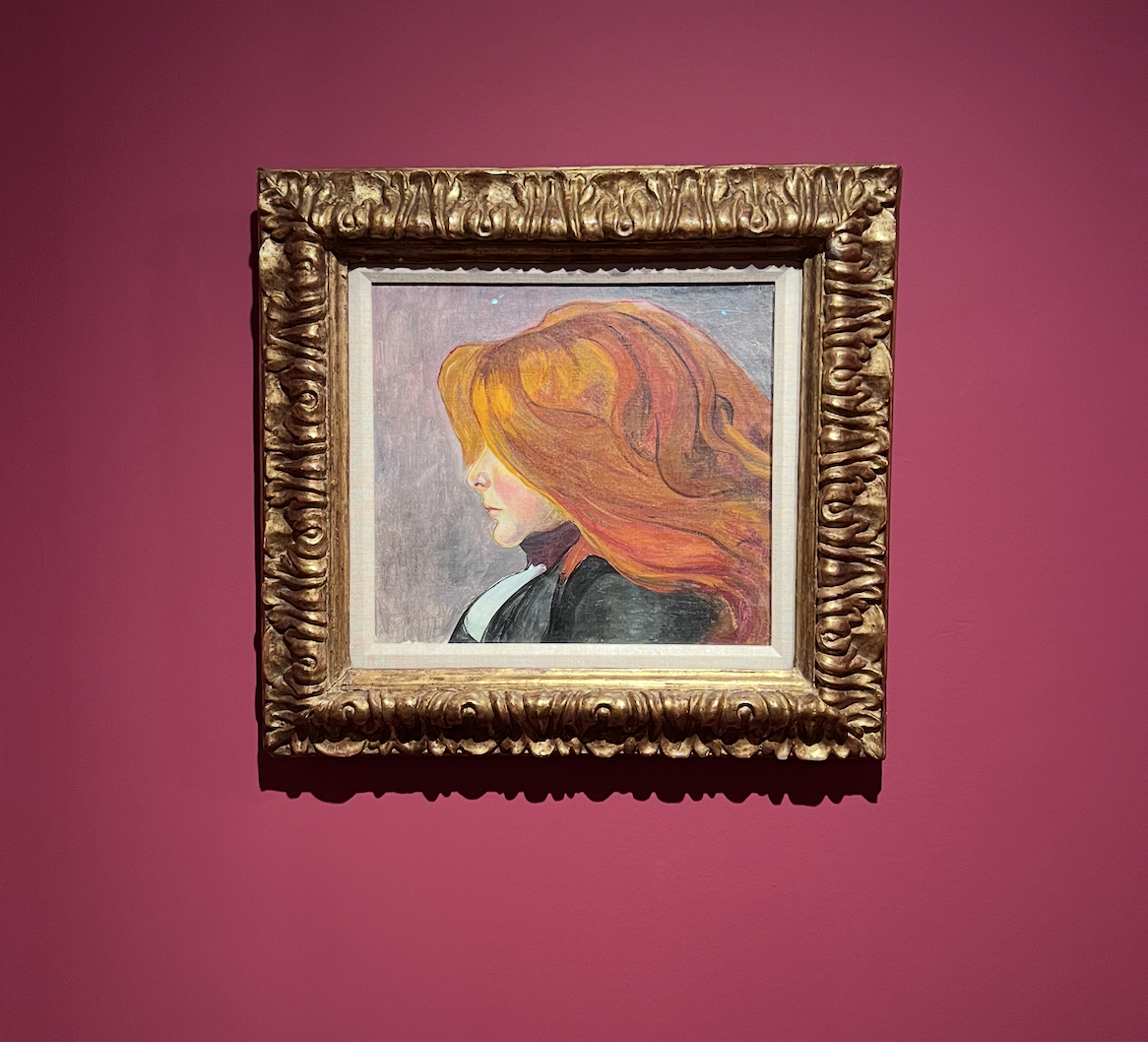 Ladislas Slewinski, Femme au cheveux roux, vers 1896. En ce moment au Musée de Montmartre.