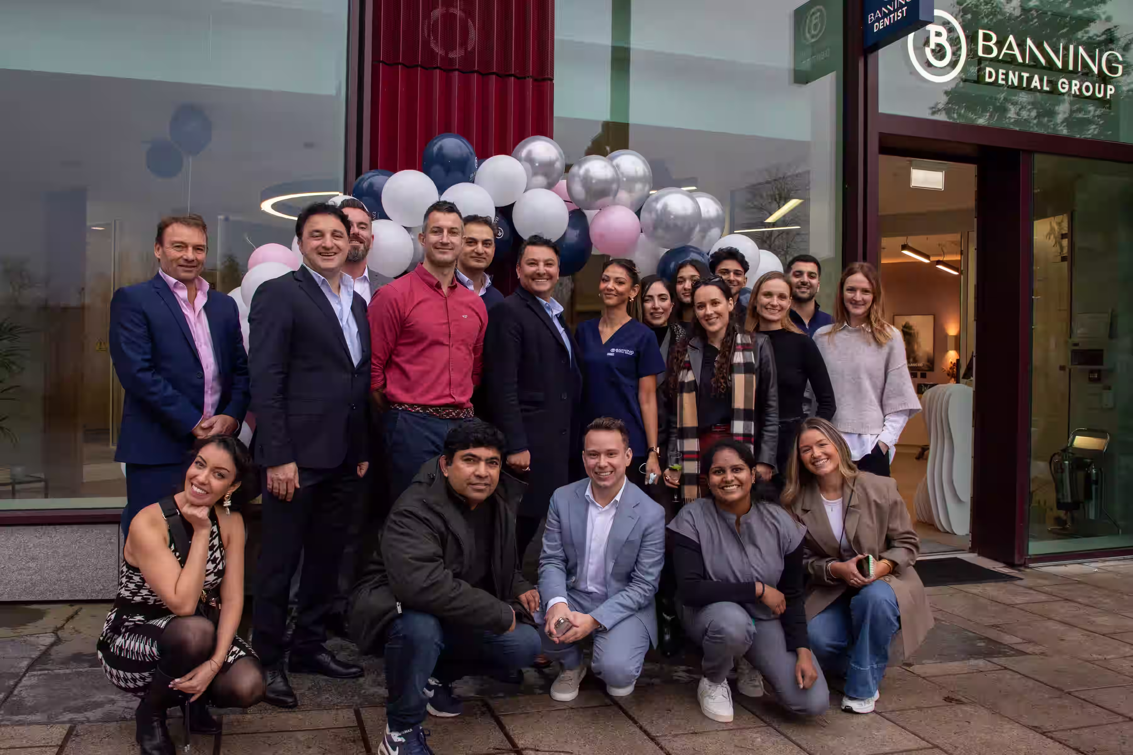 Banning Opens New Flagship Clinic in East Croydon - Team group photo
