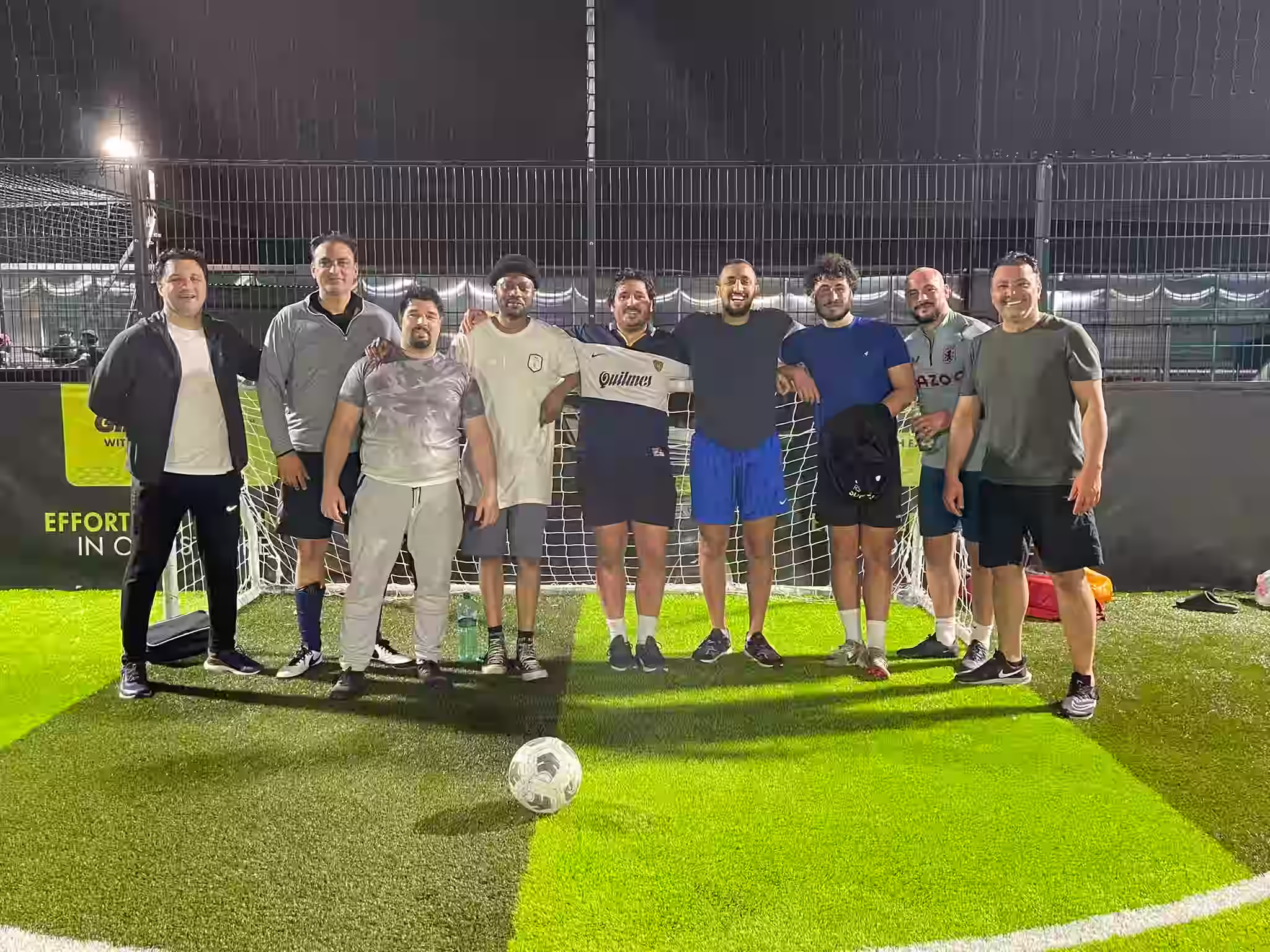 Banning leadership team after the football match