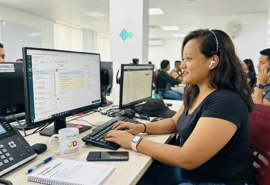 Call Center Operator at GetHumanCall
