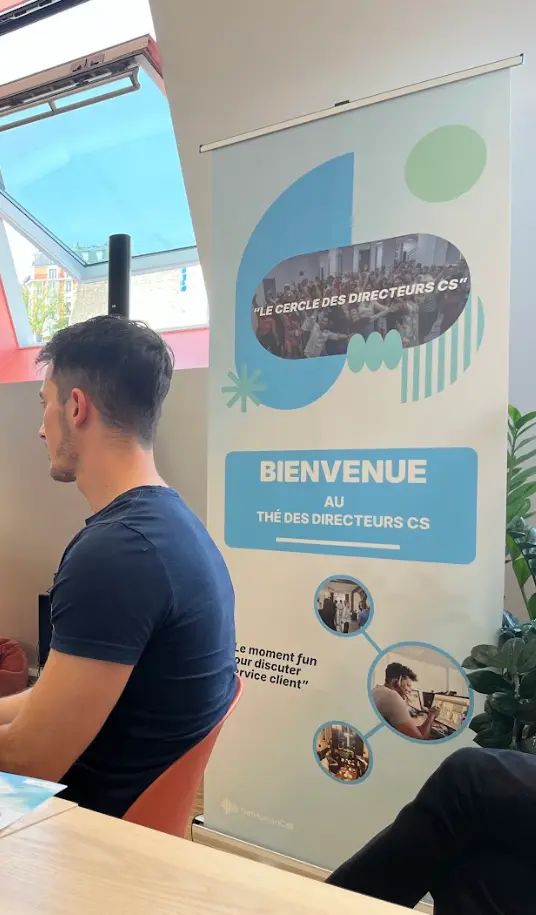 Jonathan Da Costa at CS directors'tea