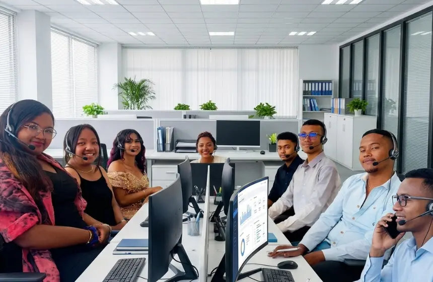 GetHumanCall's team at work