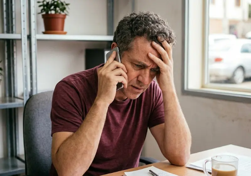 An angry customer due to call transfer by customer service