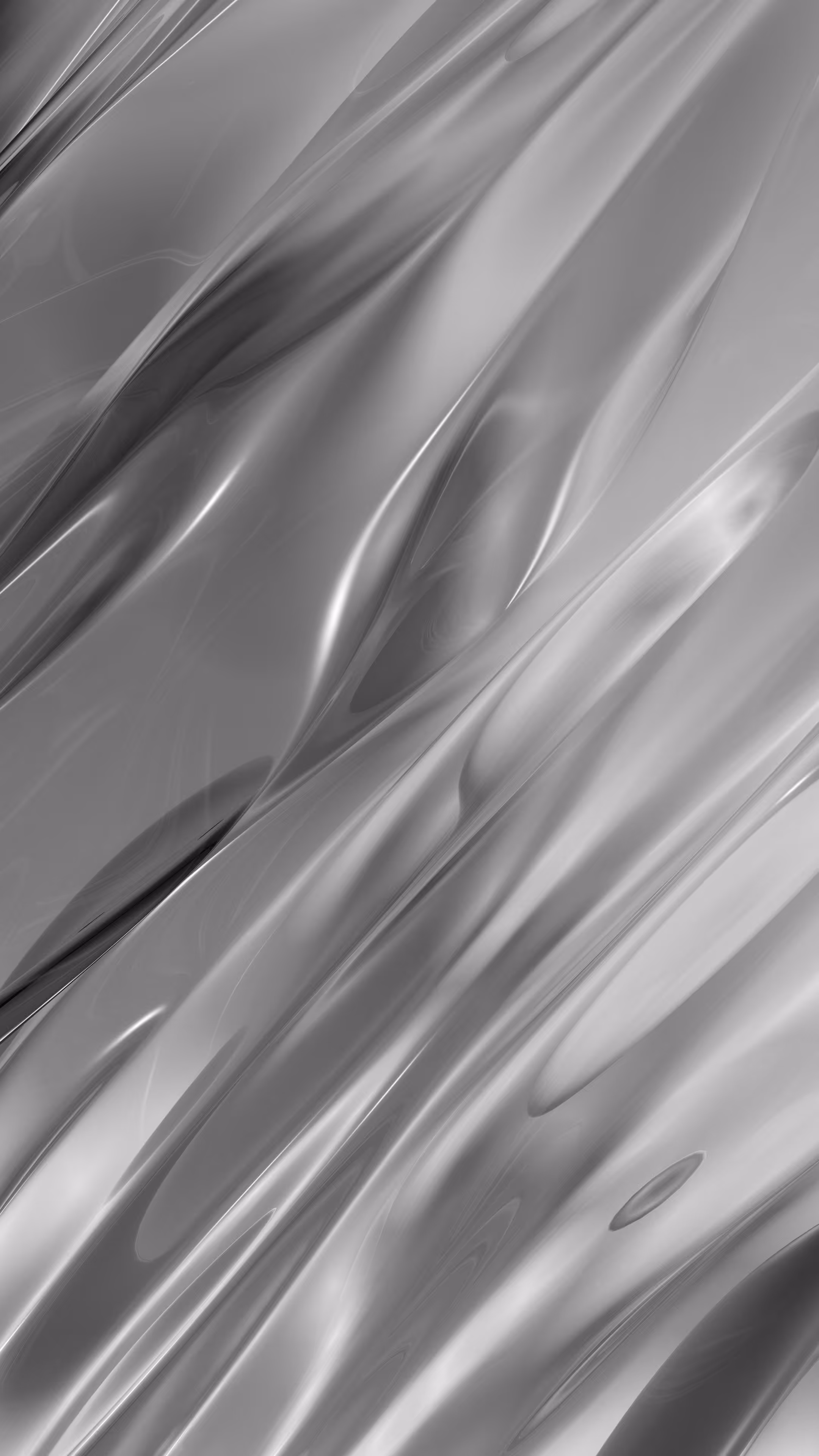 Abstract metallic silver texture with diagonal flowing lines symbolising modernity and precision in Turn Heads Global design.