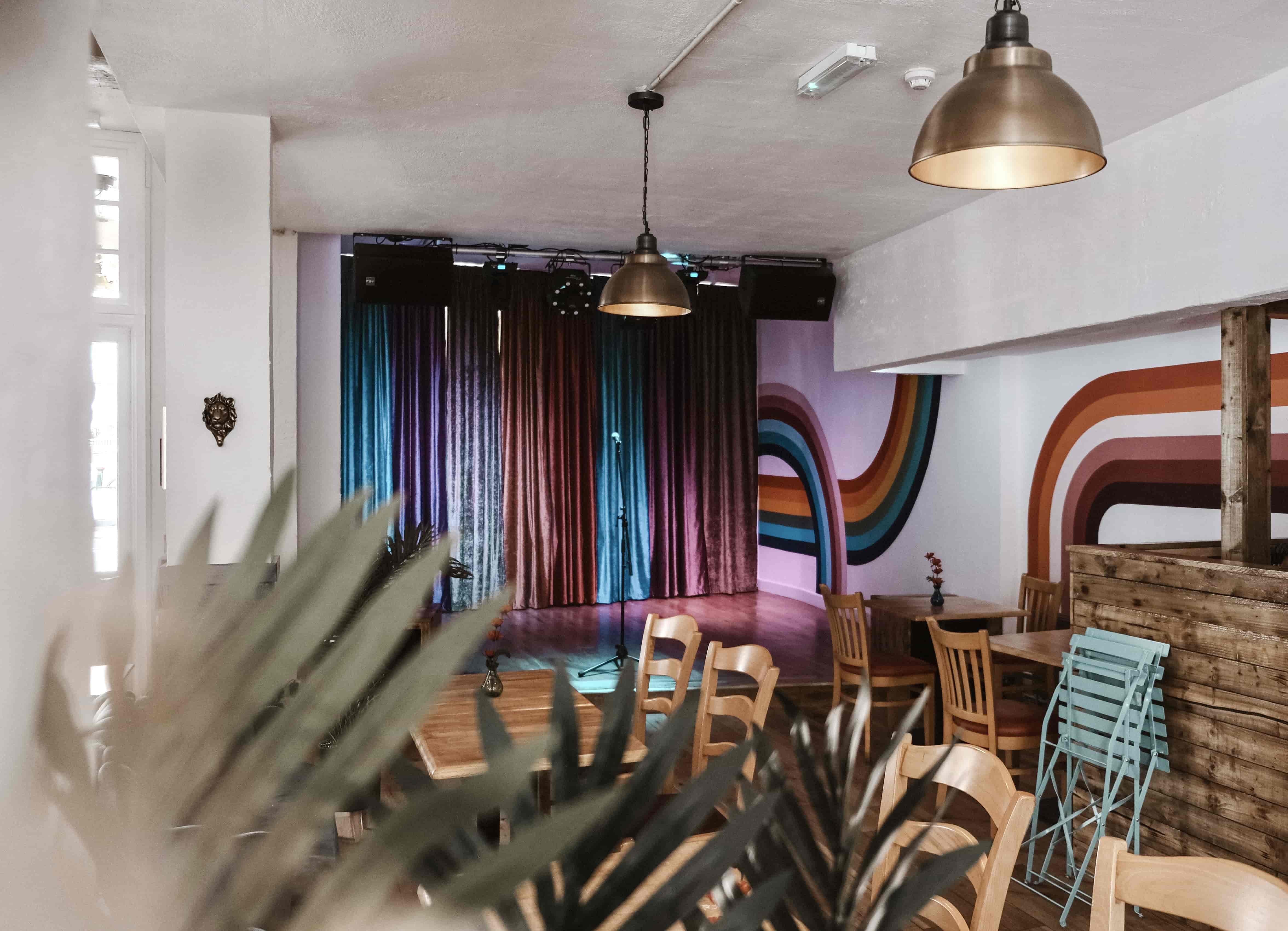 A image of Arcobaleno, the restaurant Luciana and Nick ran before bobu