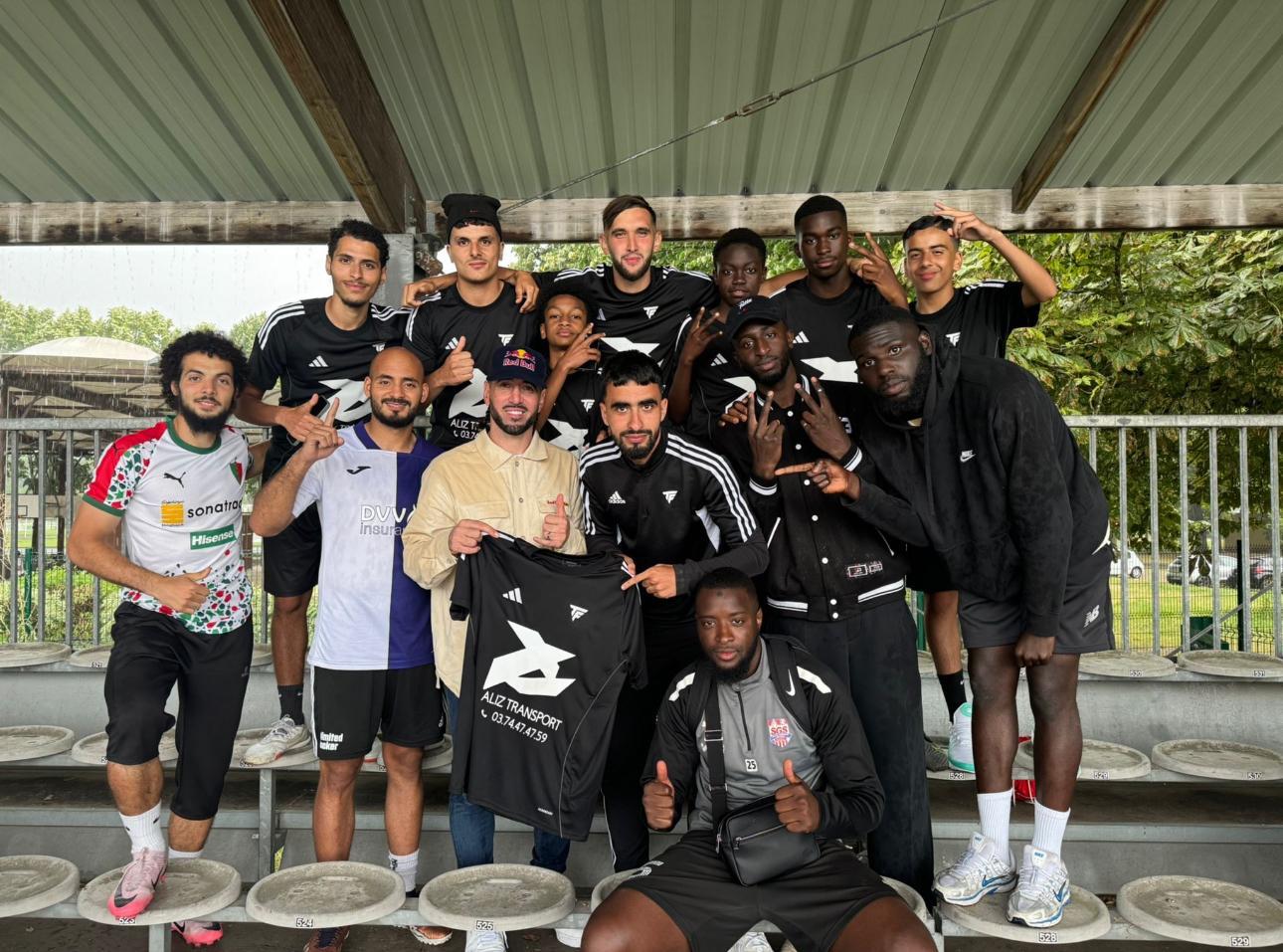 Jeunes à un évenement sportif