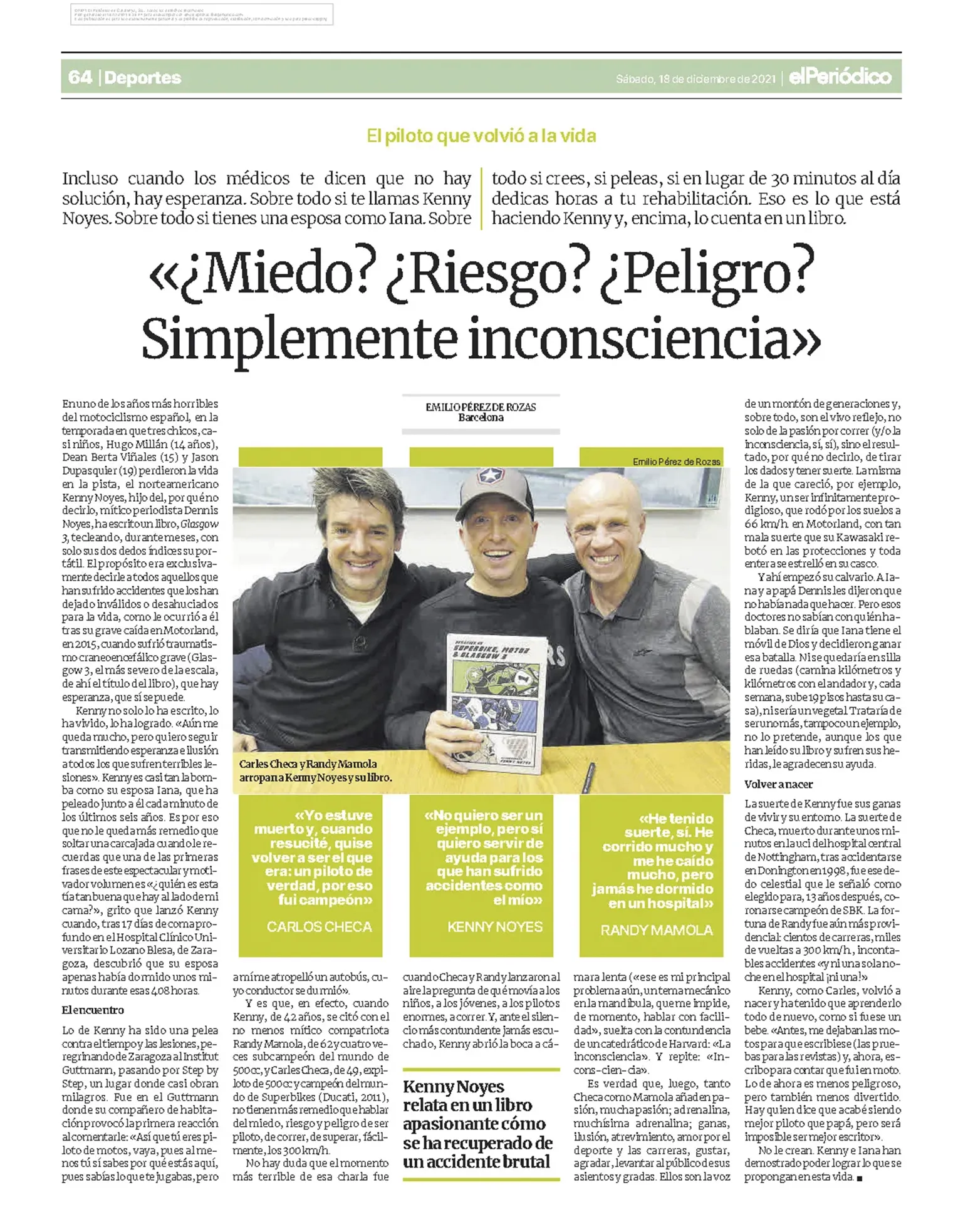 Kenny Noyes El Periódico