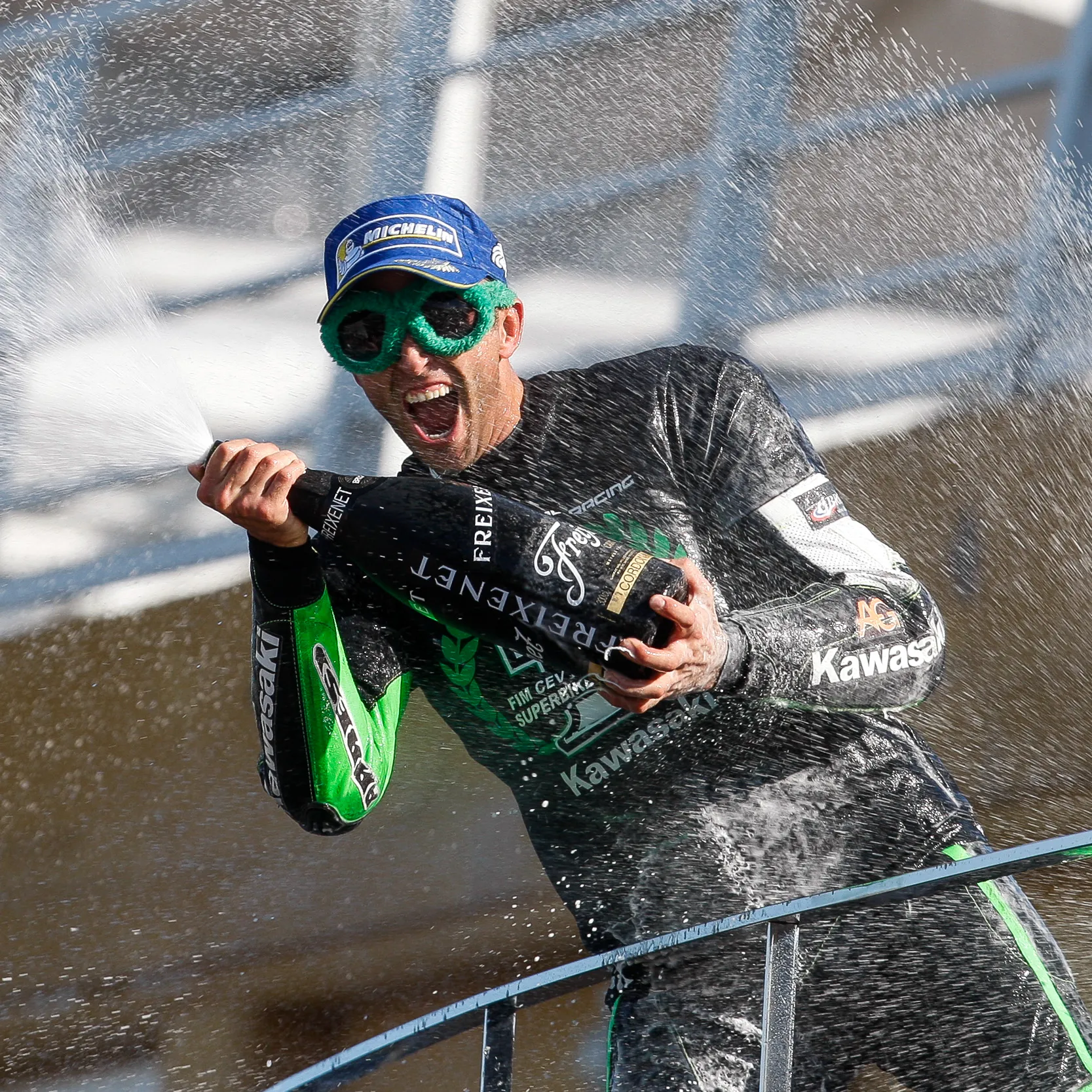 Kenny Noyes podium