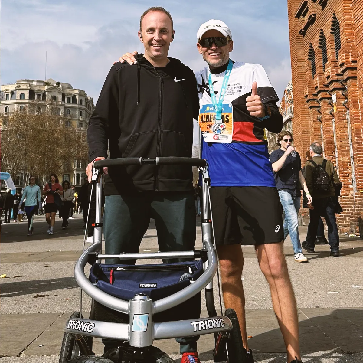 Kenny Noyes Media Maratón Barcelona