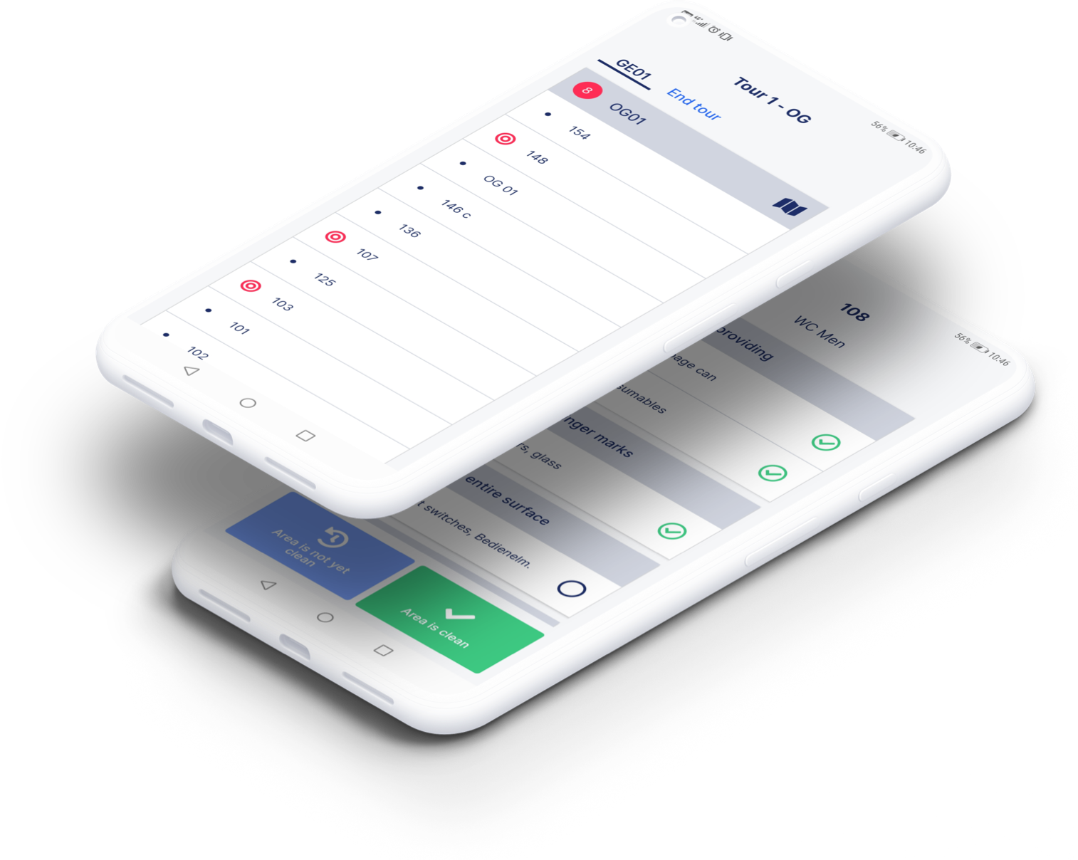 Soobr App auf Smarphones