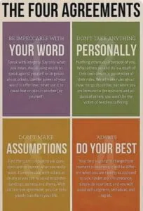 The Four Agreements.