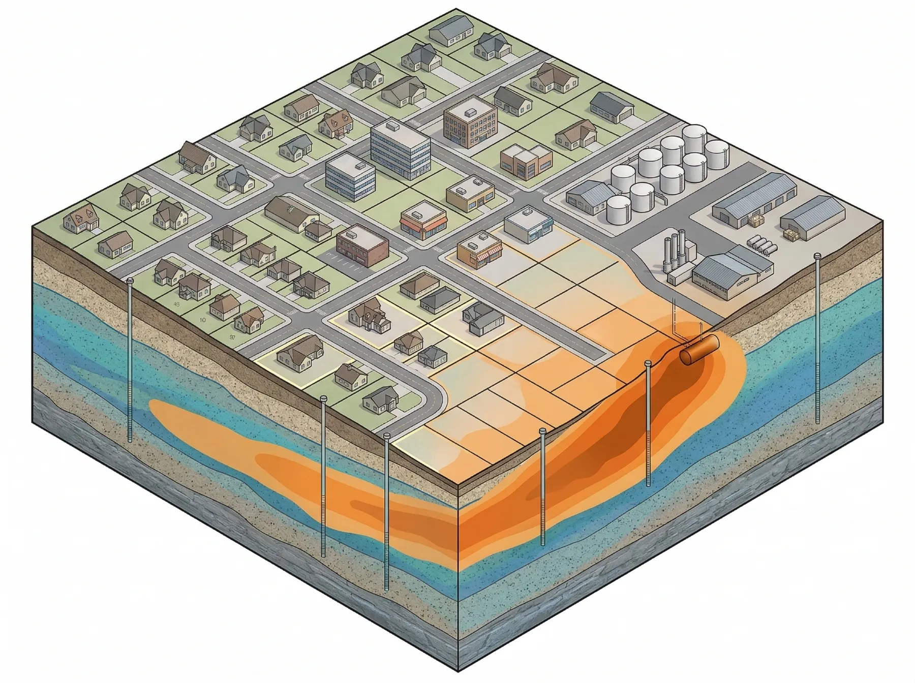 Groundwater Contamination 3D