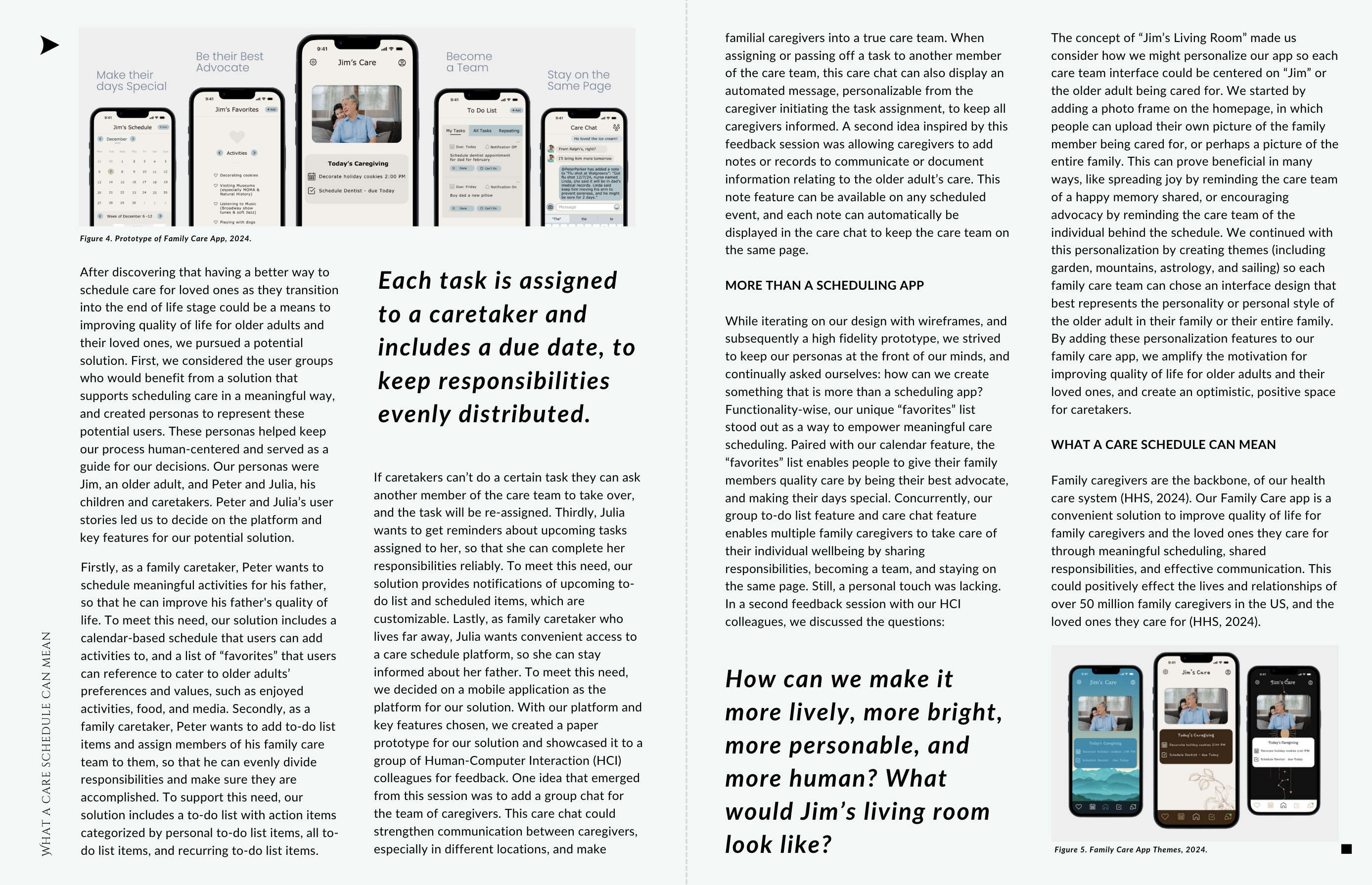 Report showing research and meaning behind the project.