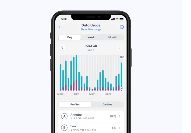 An iPhone showcasing the app interface prominently on its screen, highlighting its features and design