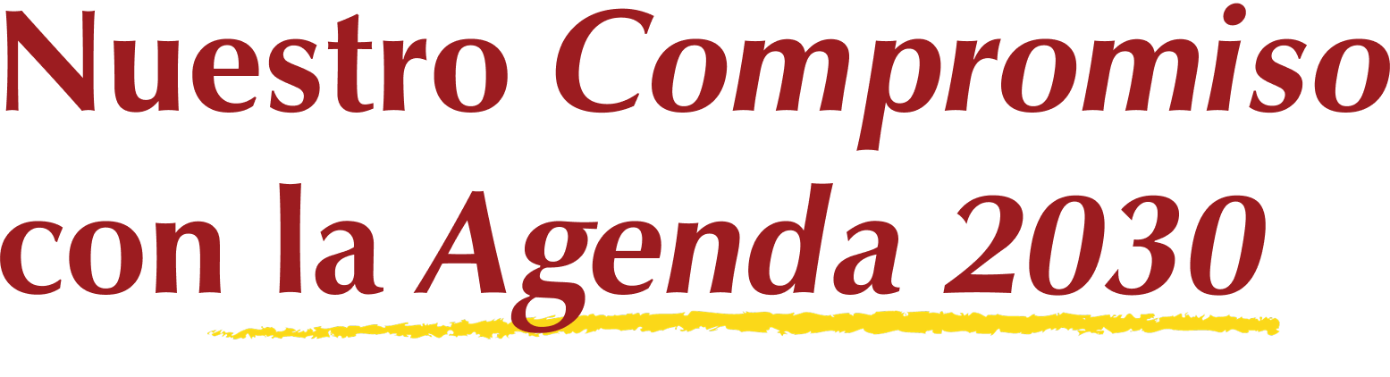 titulo de nuestro compromiso con la agenda 2030