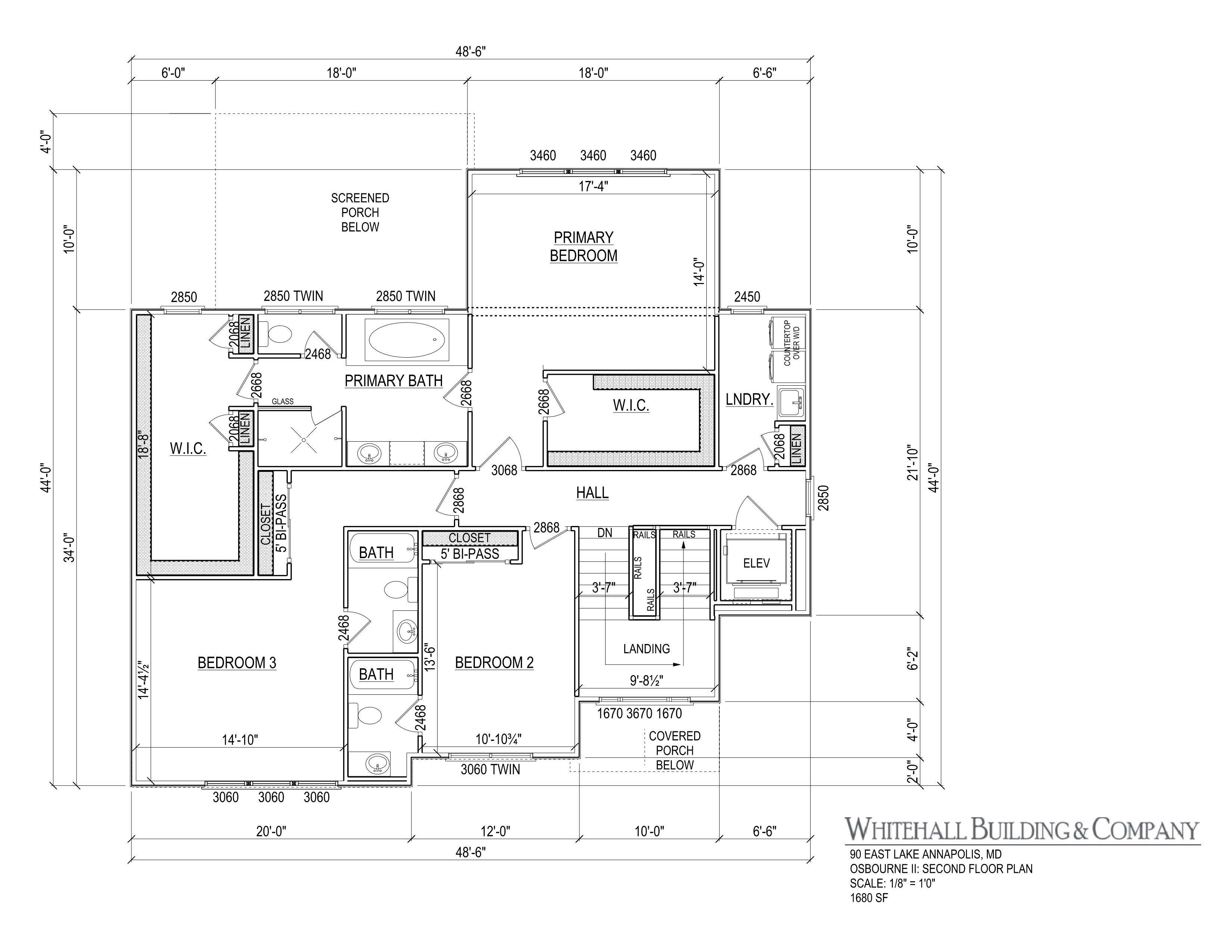 Osbourne II Second Floor plan