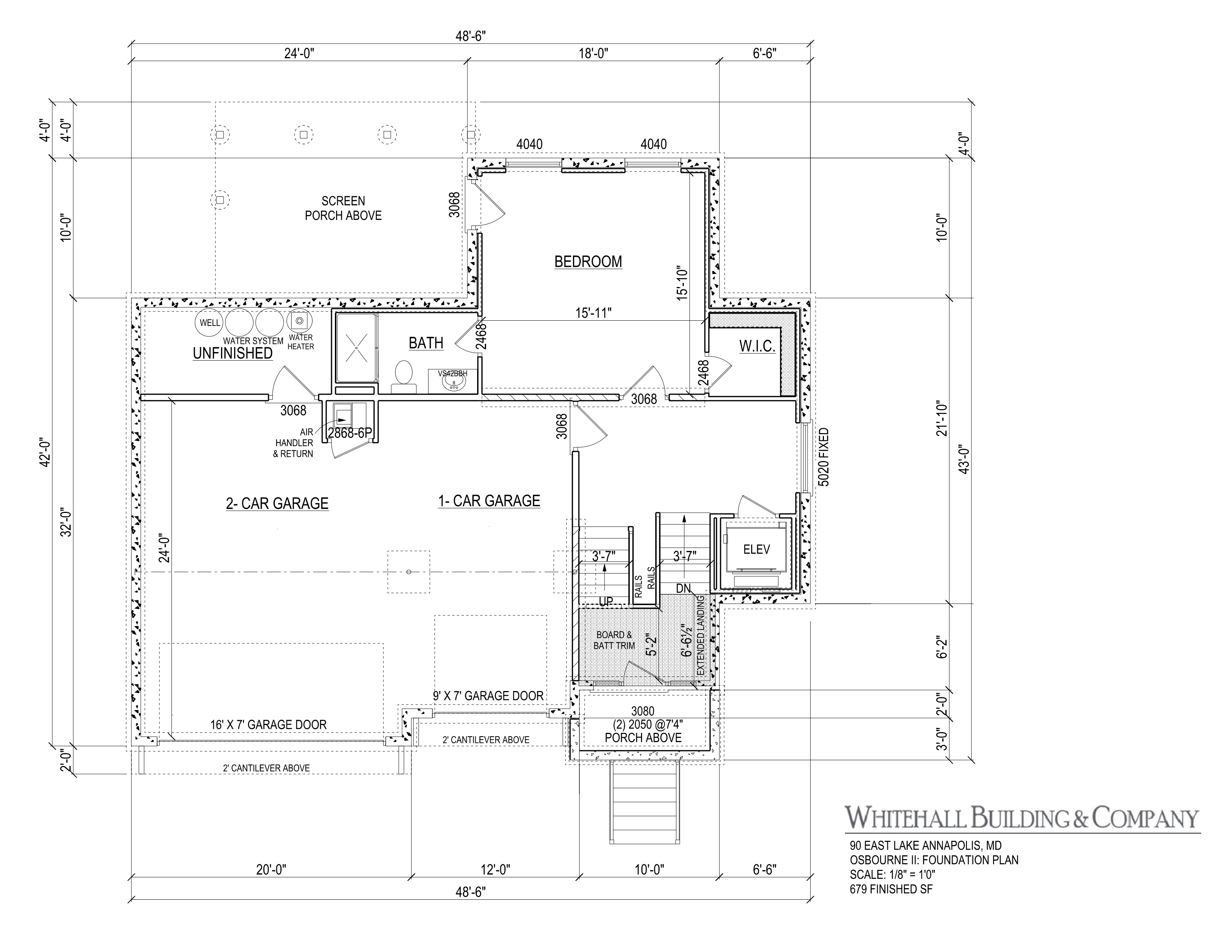 Osbourne II Foundation Plan