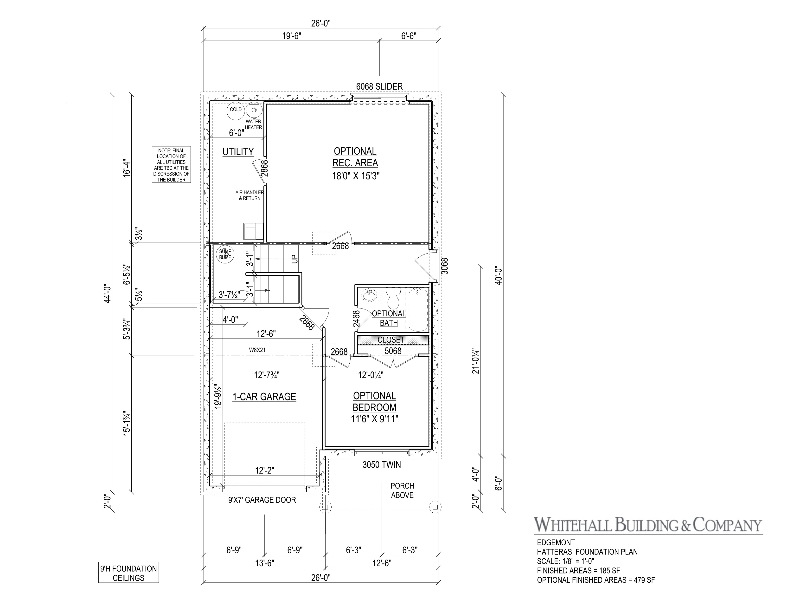 Osbourne II Foundation Plan