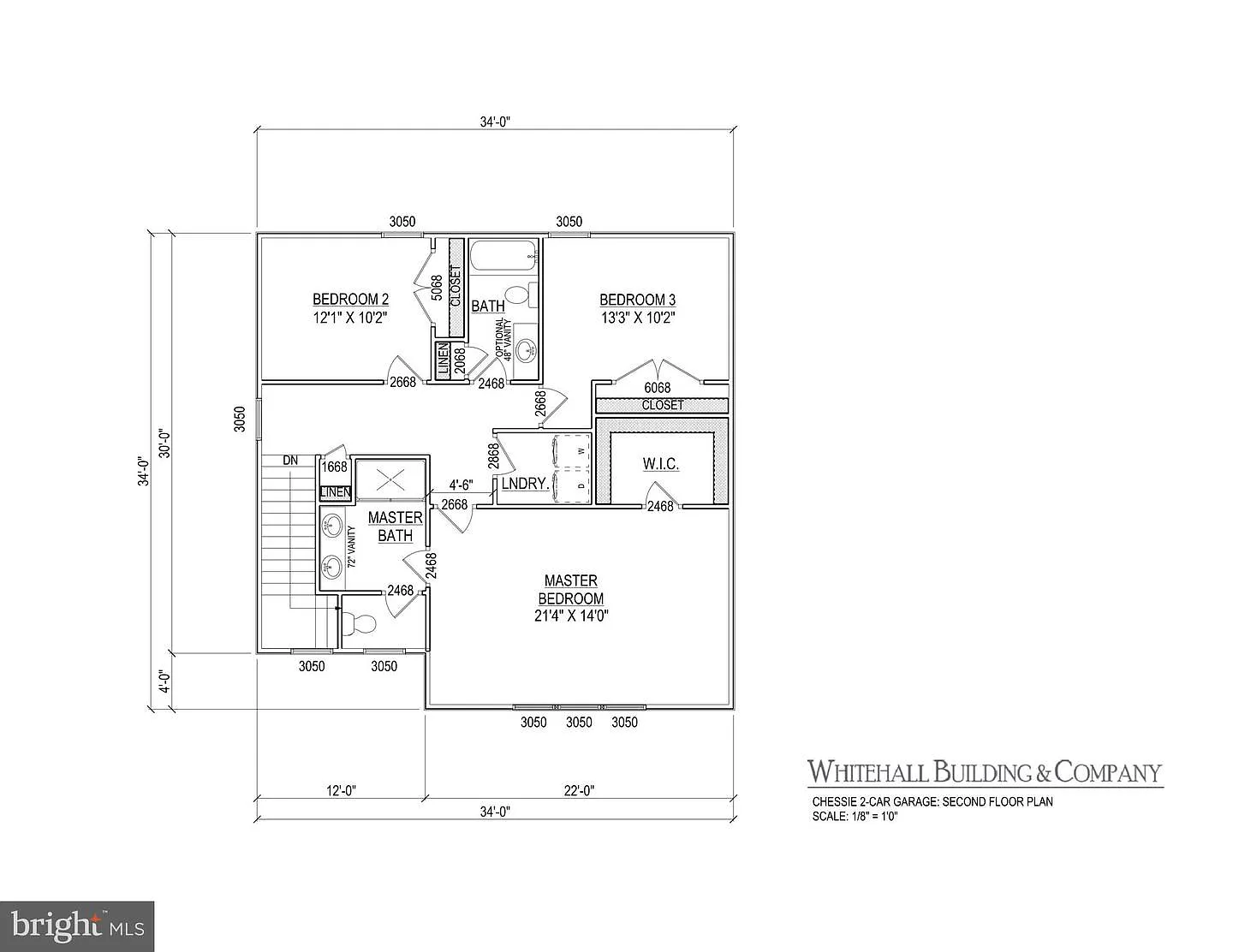 Osbourne II Second Floor plan