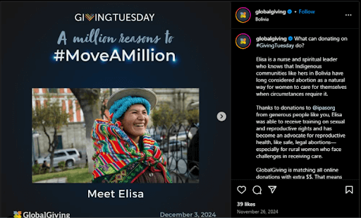 Giving Tuesday Campaign