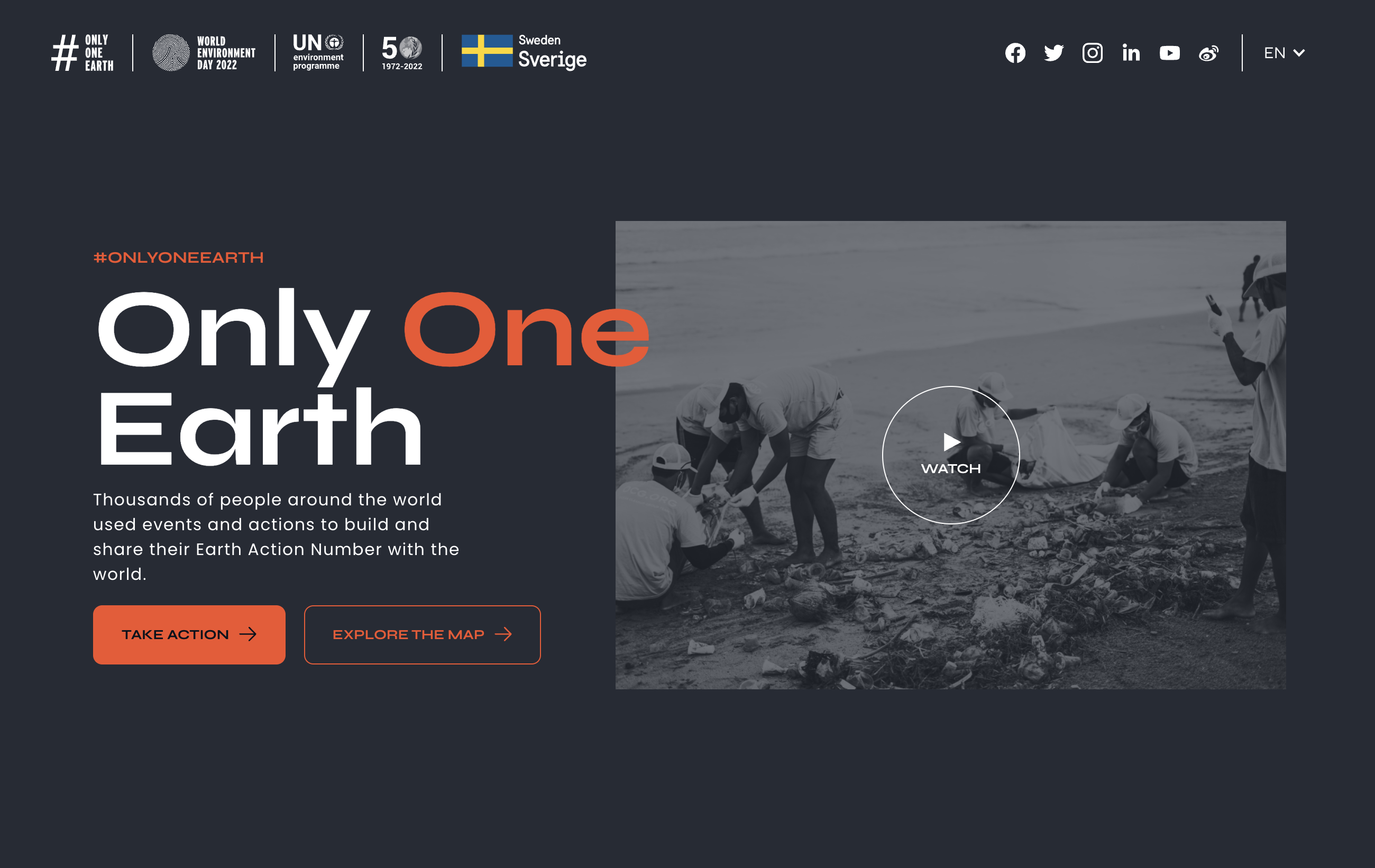 UNEP - Only One Earth - World Environment Day Microsite