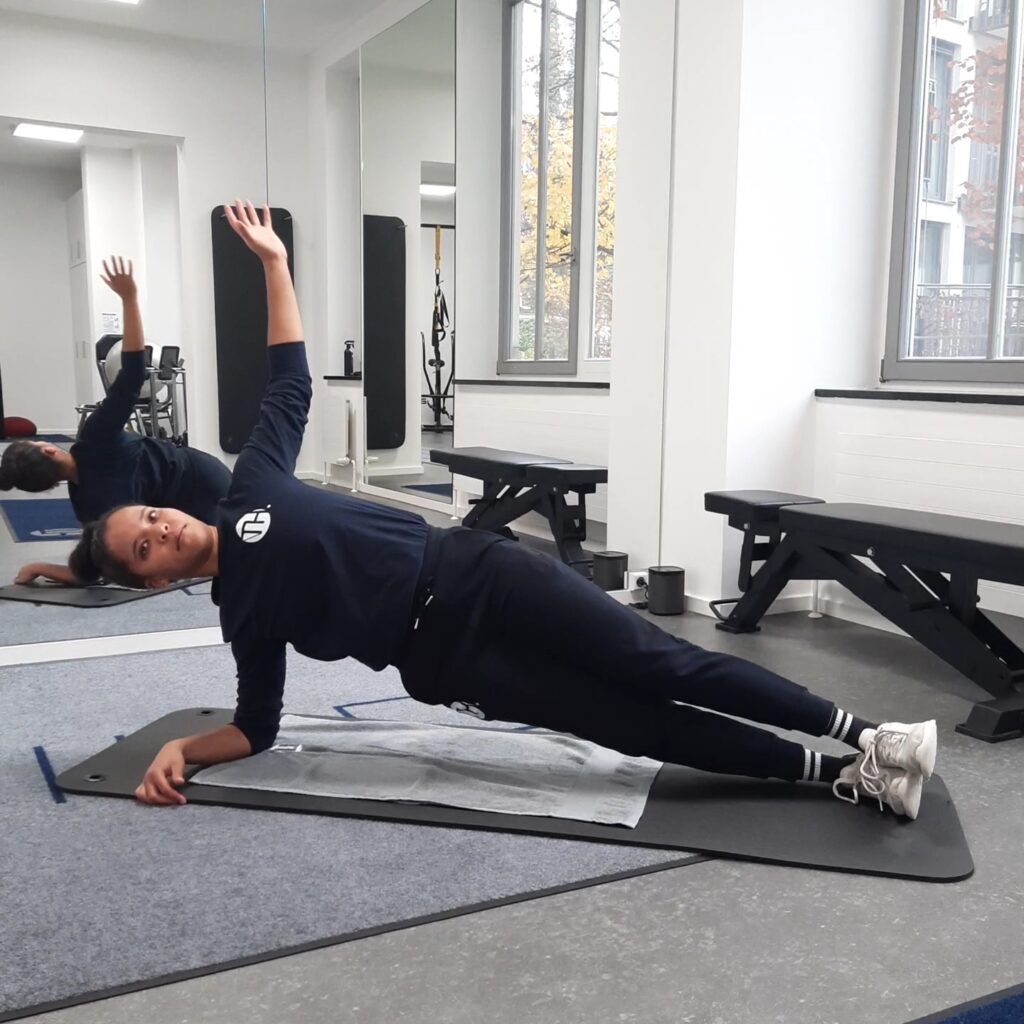 Skigymnastik - Seitstütz