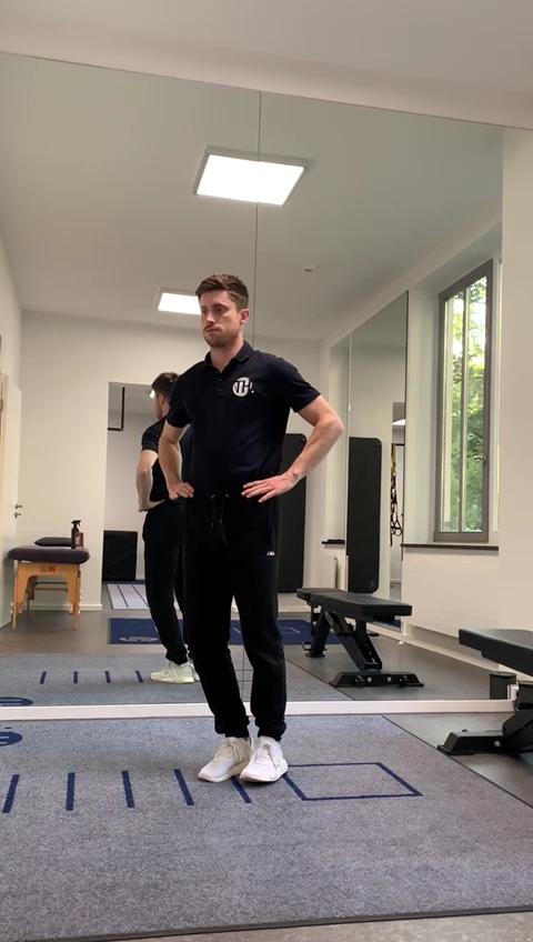 Kniestabilisation - Einbeinige Waage