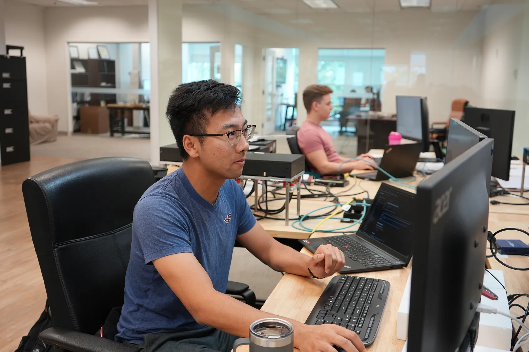 PMI employee working