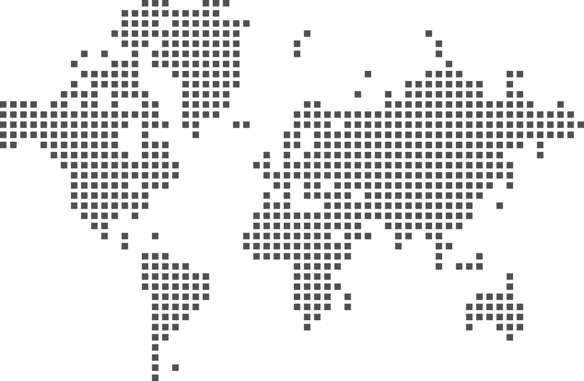 World map highlighting global PMI office locations