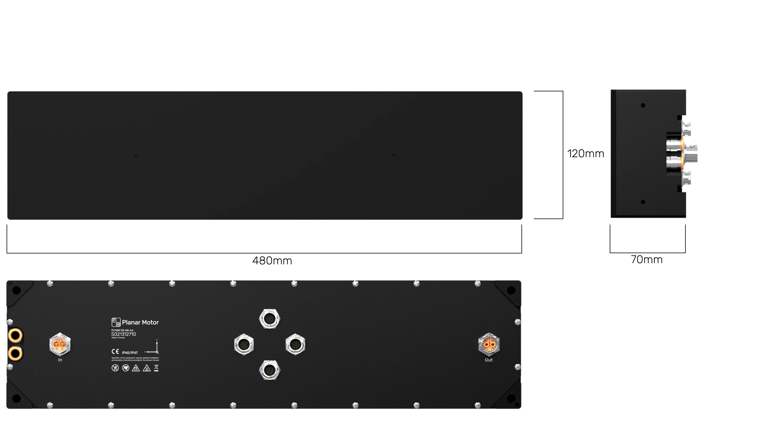S#-AN Dimensions