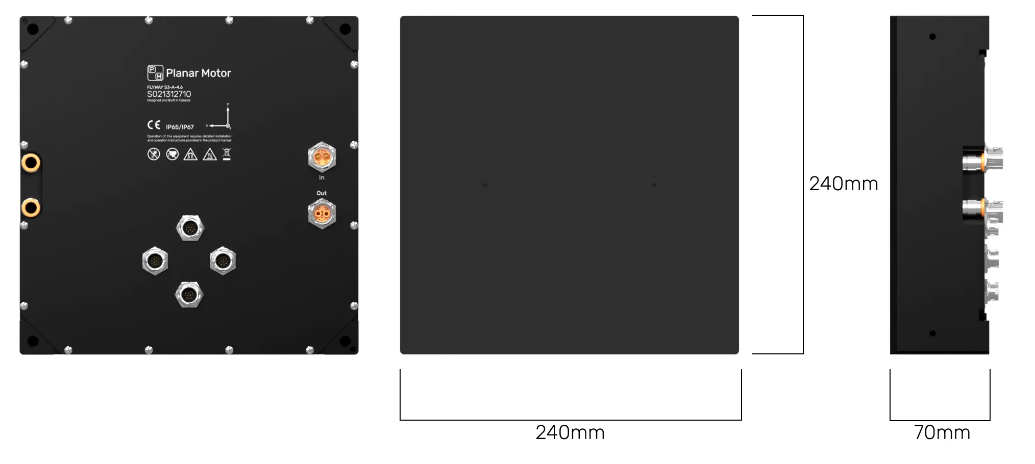 S3-AS Dimensions