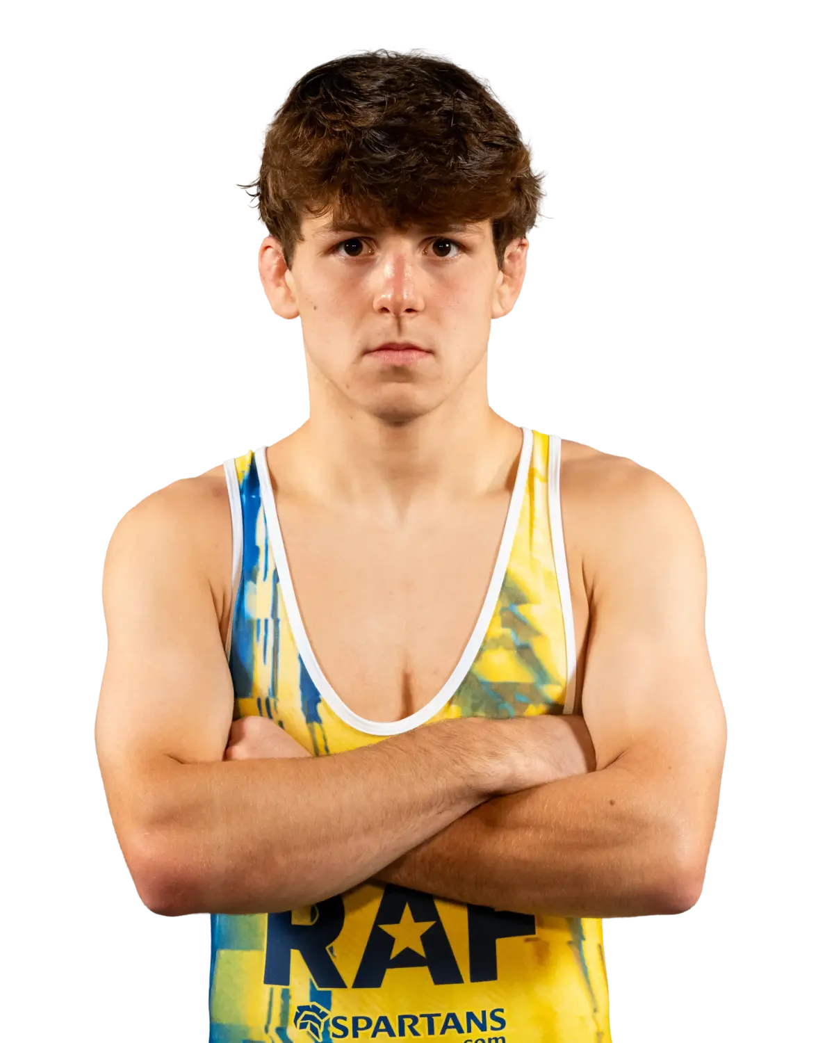 Portrait of Ben Davino, RAF athlete.