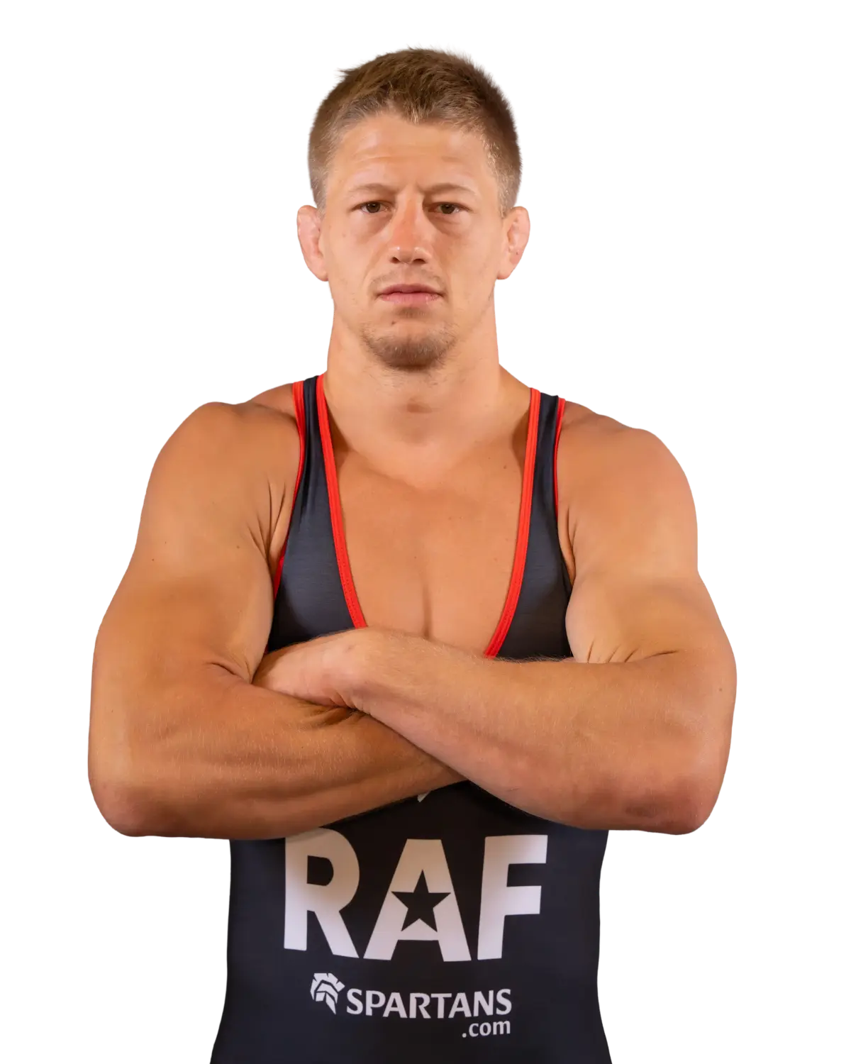 Upper-body portrait of Hayden Zillmer, RAF athlete.