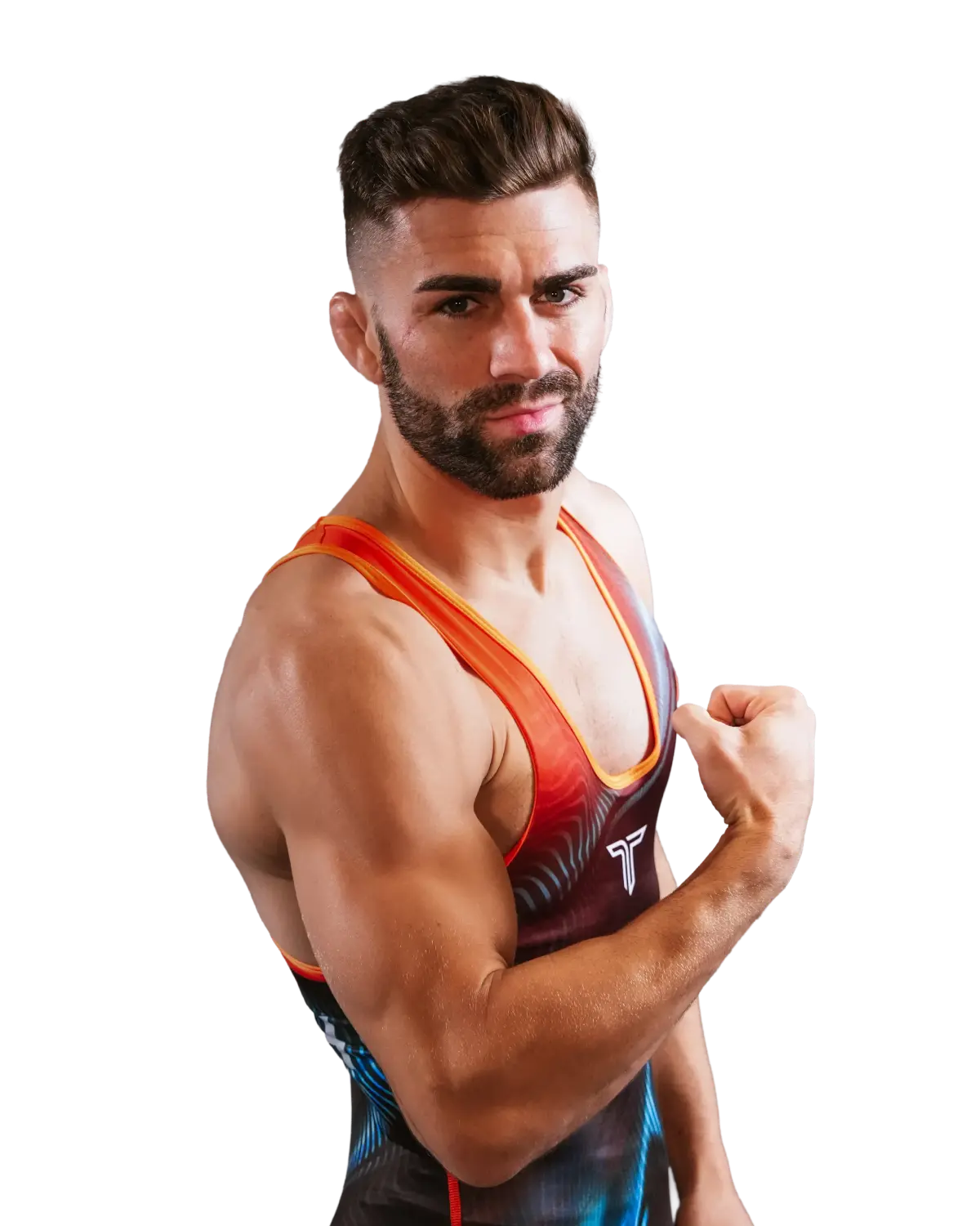 Upper-body portrait of Bryce Meredith, RAF athlete.