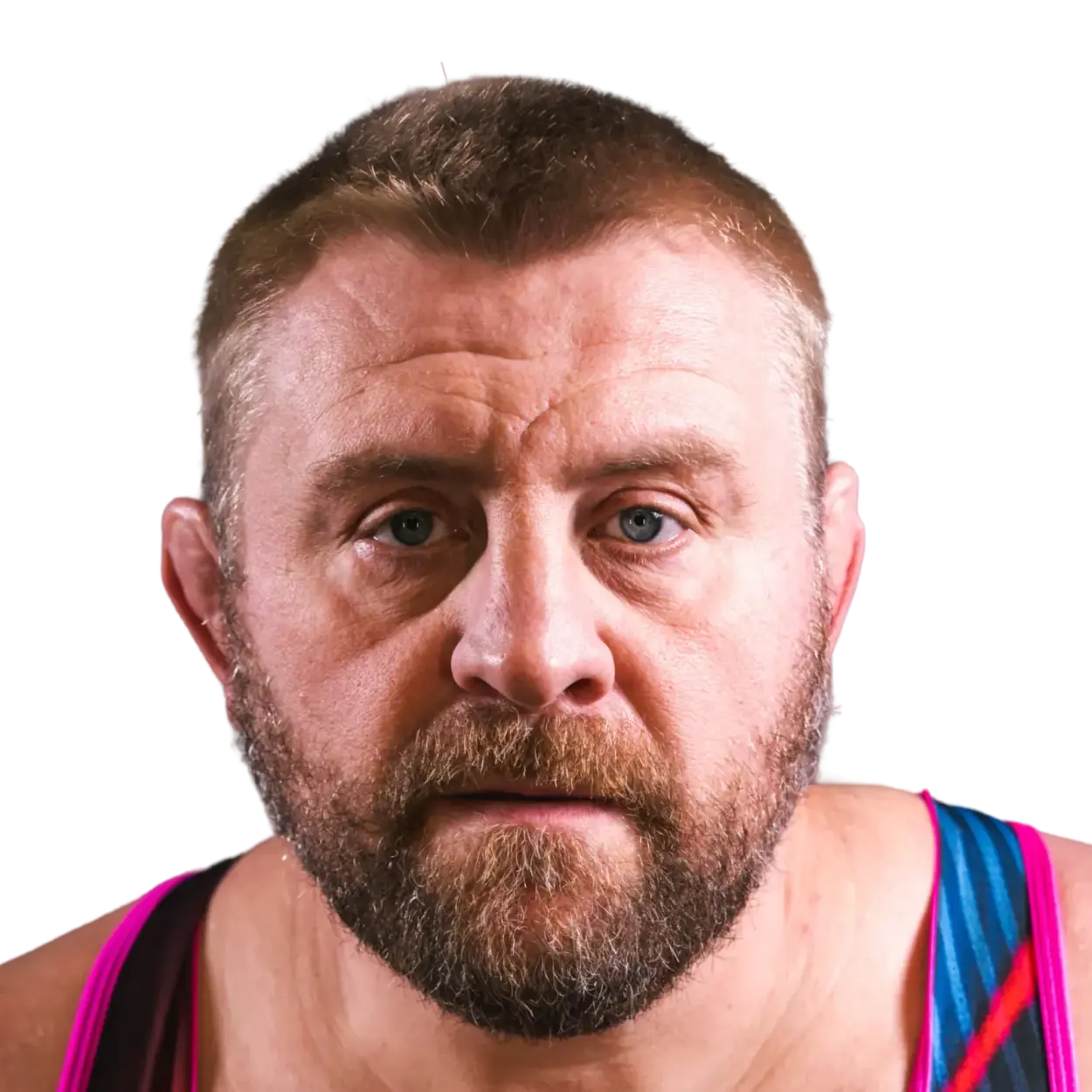 Portrait of Steve Mocco, RAF athlete.