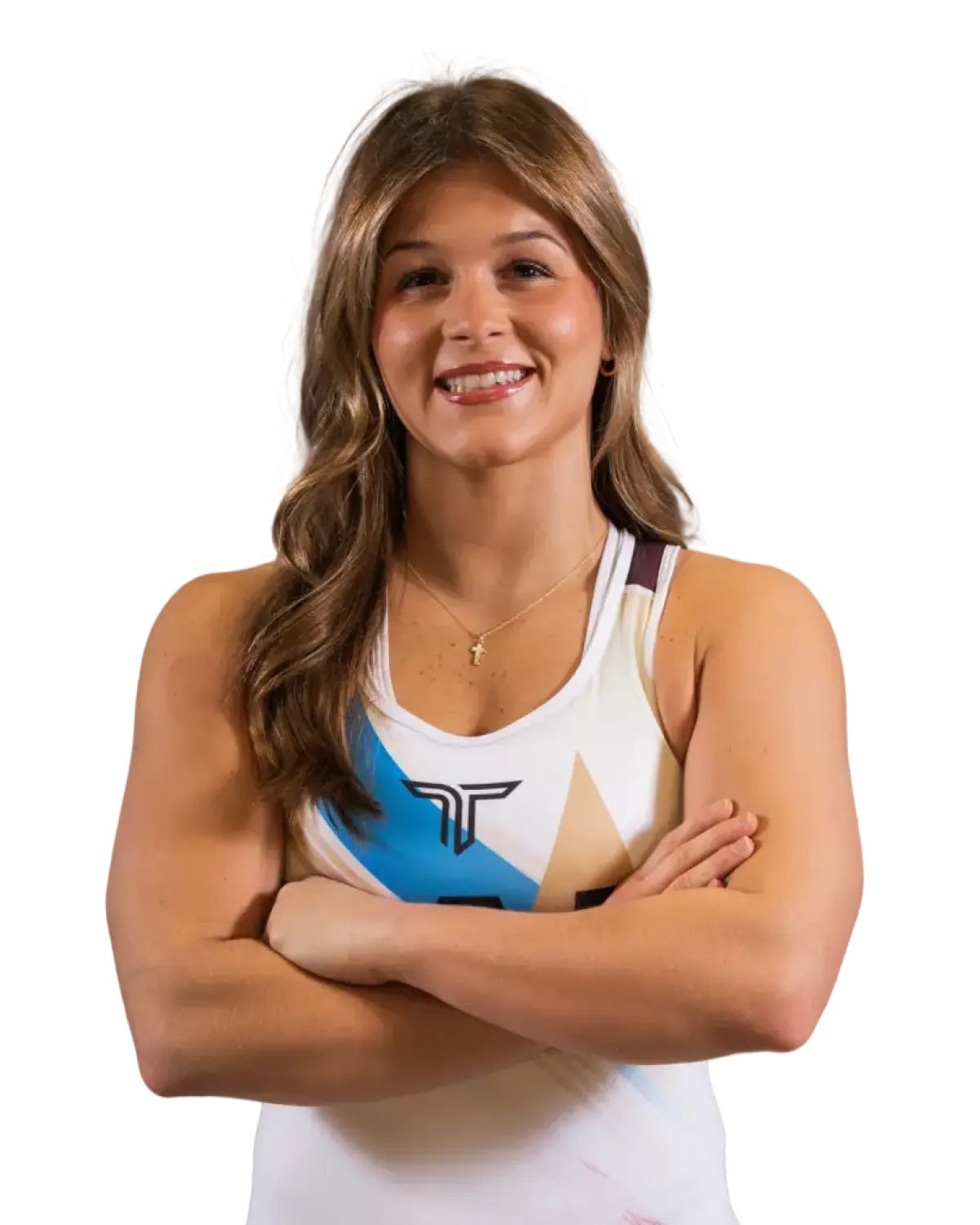 Upper-body portrait of Alara Boyd, RAF athlete.