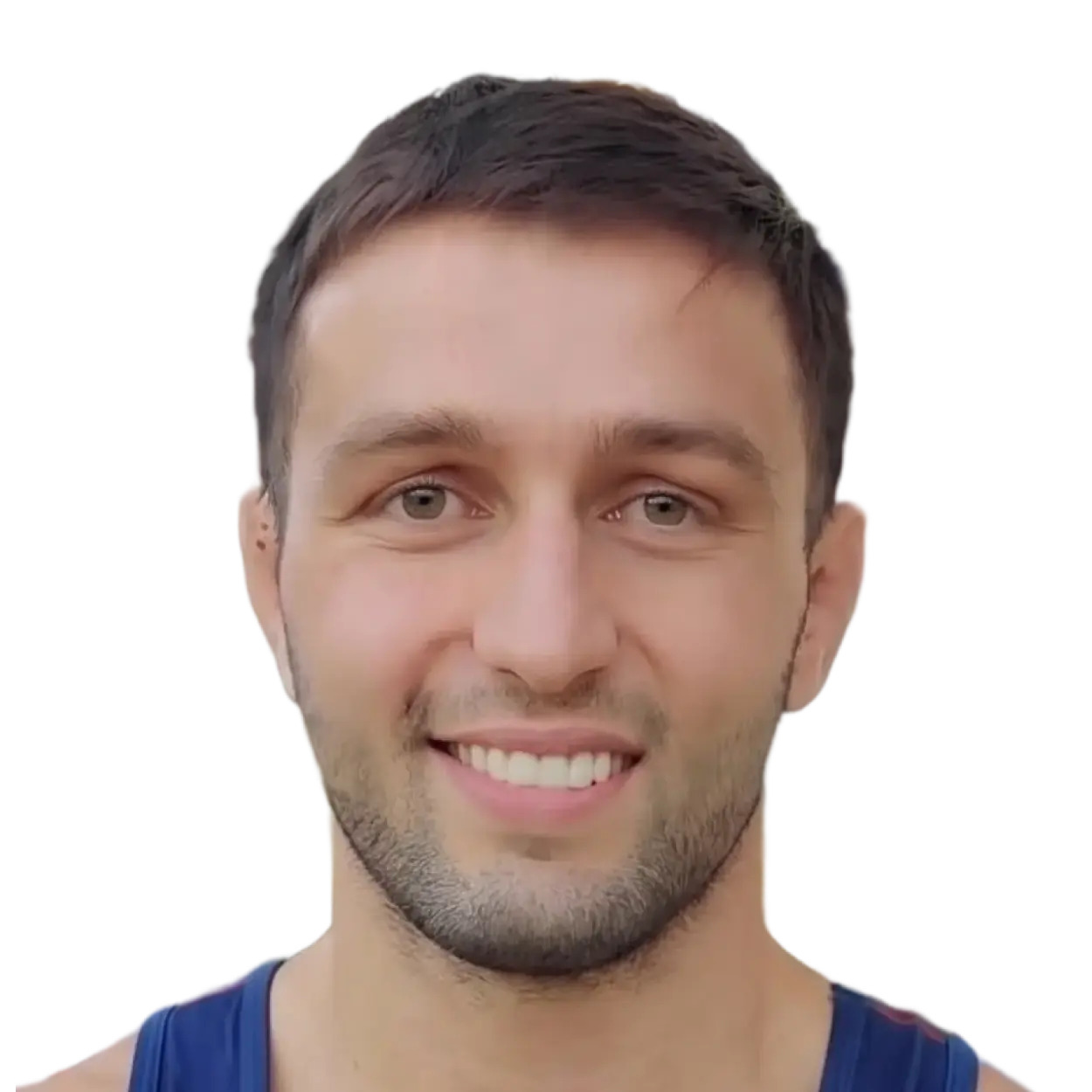 Portrait of Soslan Ramonov, RAF athlete.
