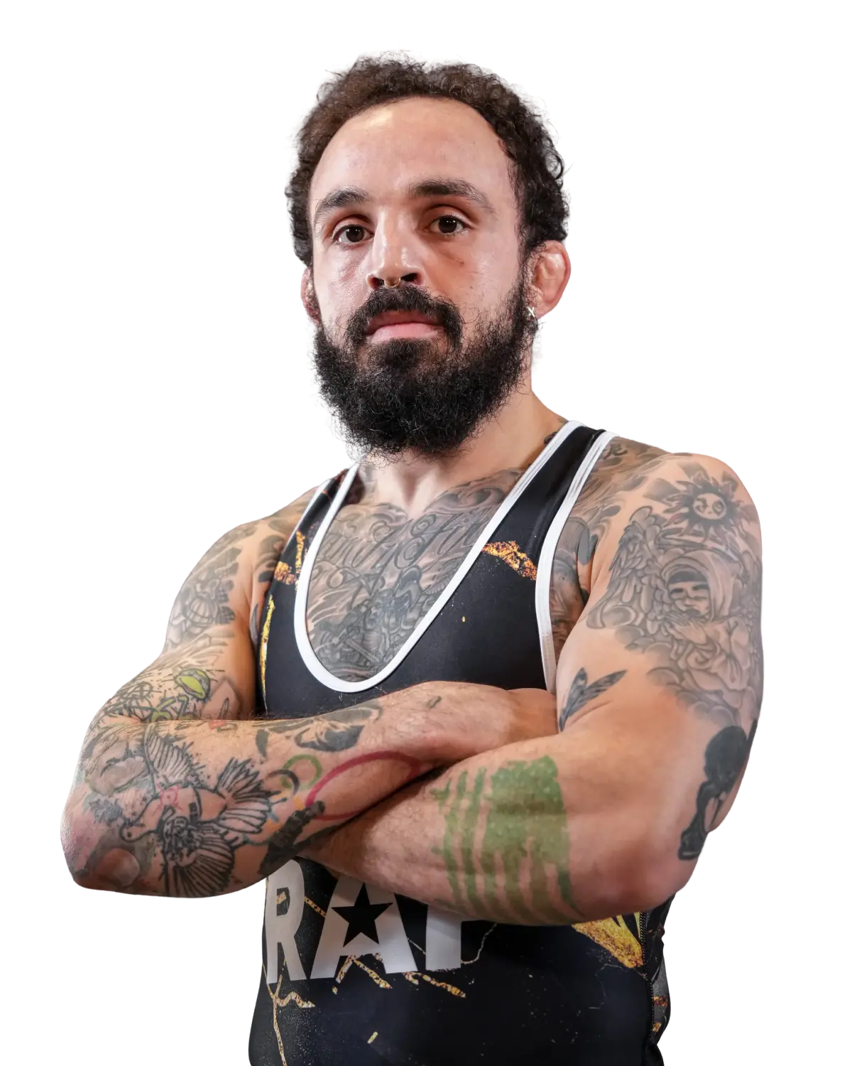 Upper-body portrait of Jordan Oliver, RAF athlete.