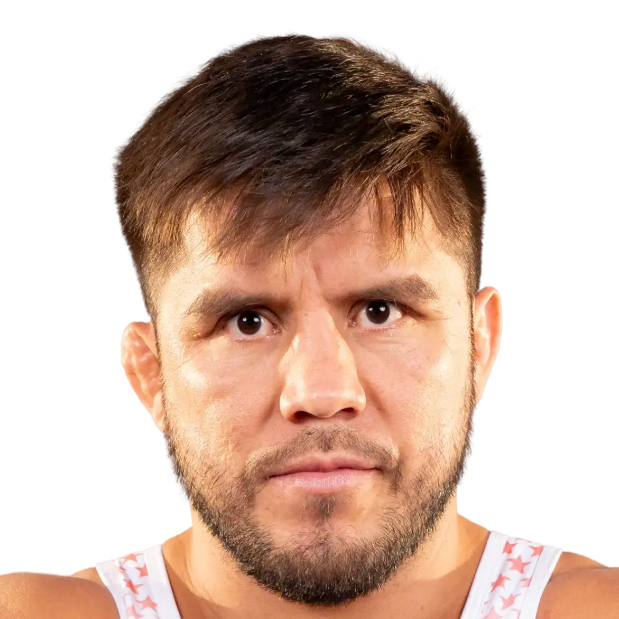 Portrait of Henry Cejudo, RAF athlete.