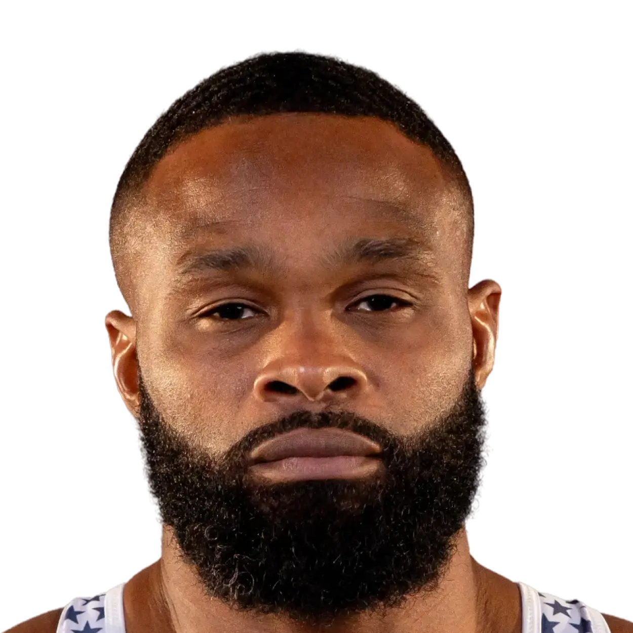 Portrait of Tyron Woodley, RAF athlete.