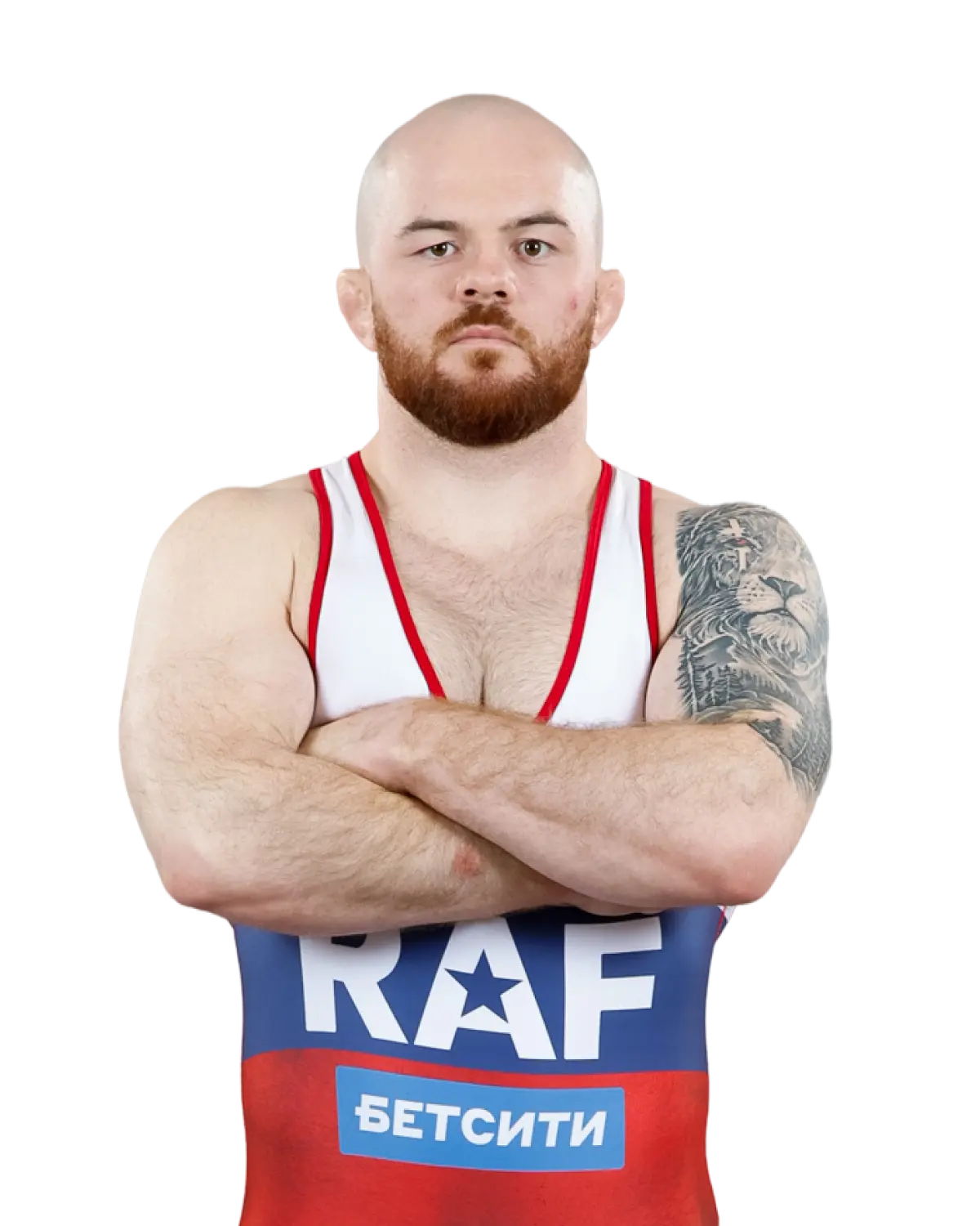 Upper-body portrait of Zac Braunagel, RAF athlete.